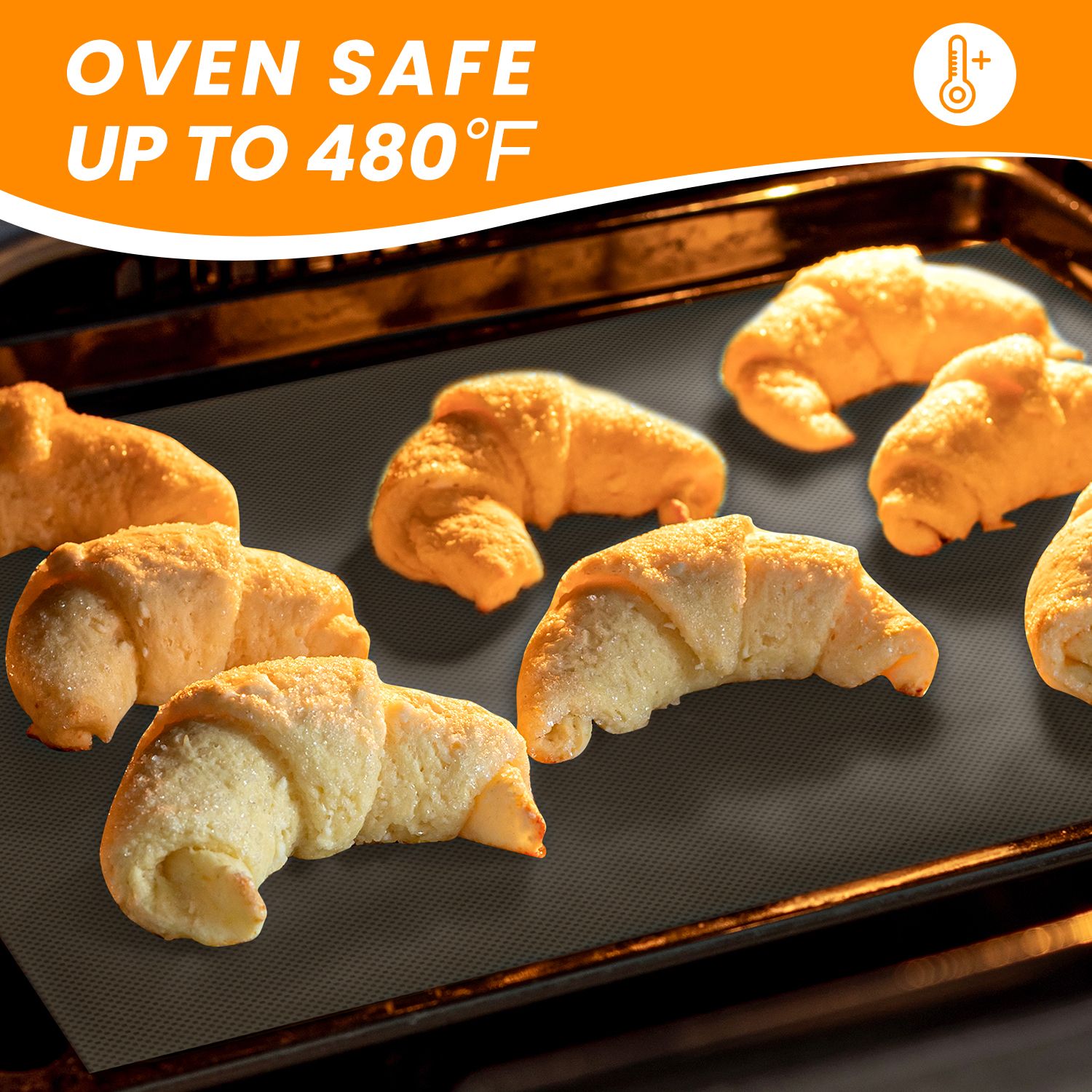 Silicone Baking Mat - Gray
