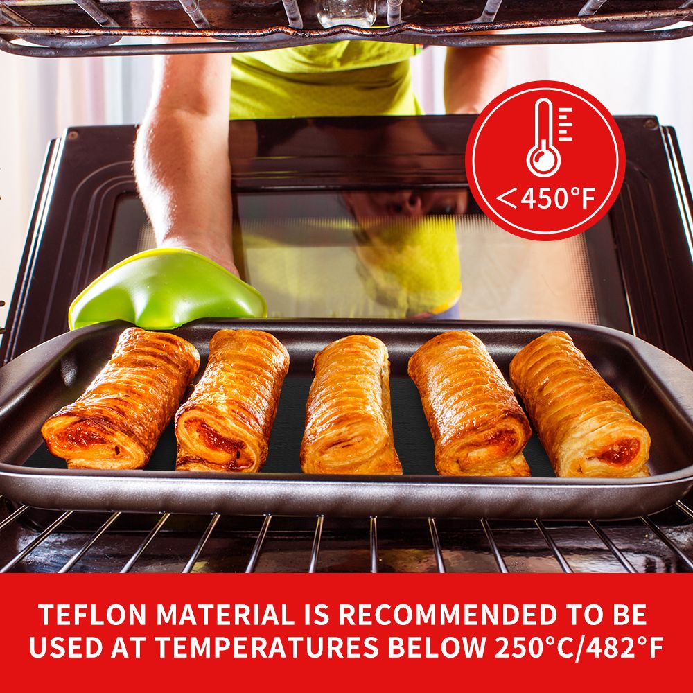 Reusable Silicone Air Fryer Liners - Black, 4 Pack