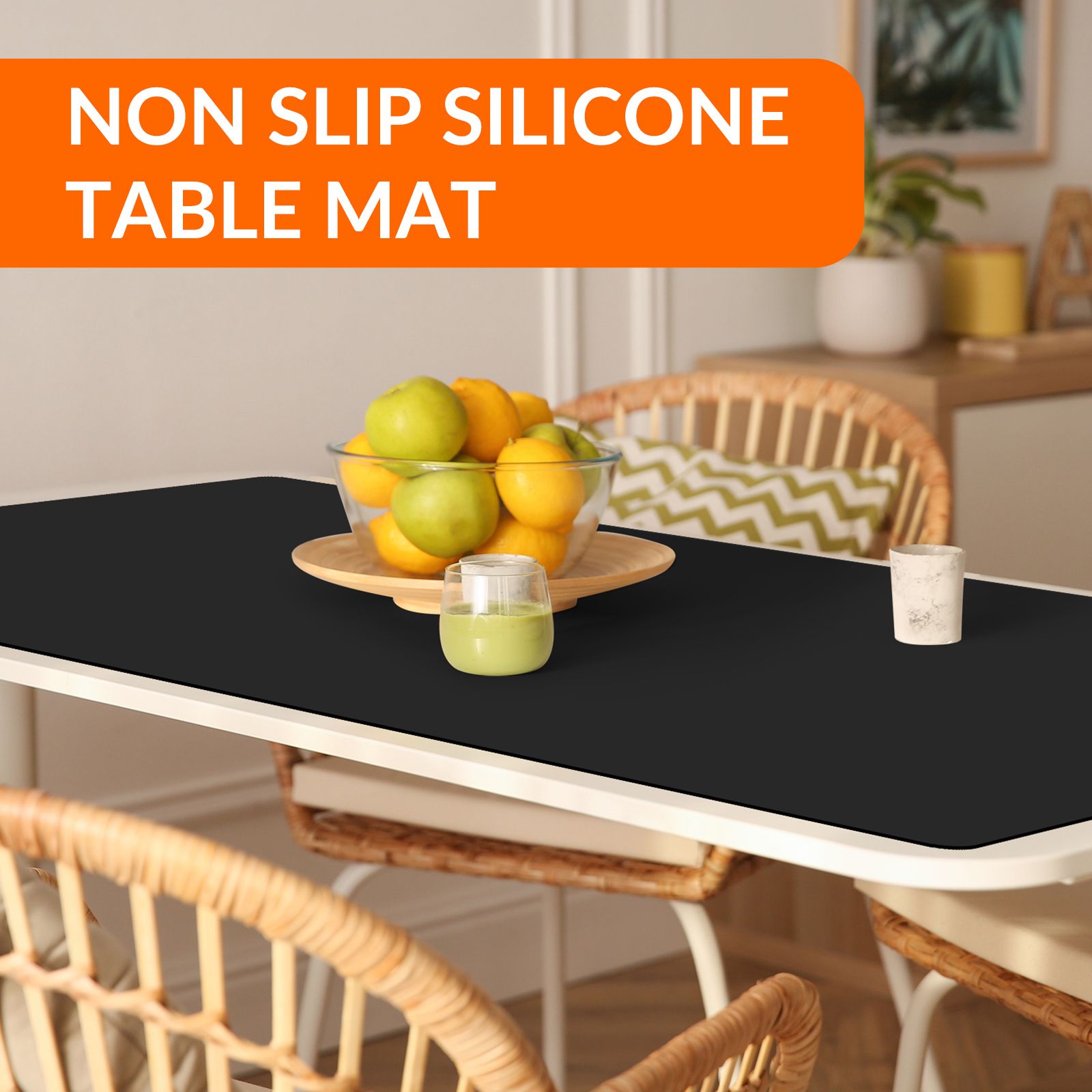 Countertop Protector Mat - Black, 23.6L x 15.7W