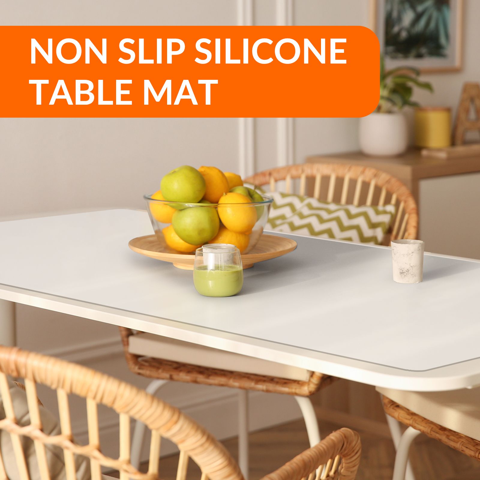 Countertop Protector Mat - Translucent, 23.6L x 15.7W