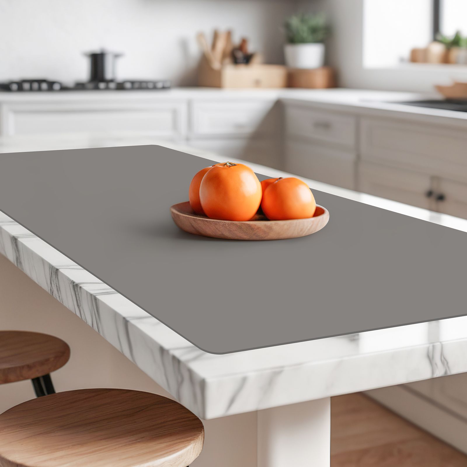 Countertop Protector Mat - Dark Grey, 23.6L x 15.7W