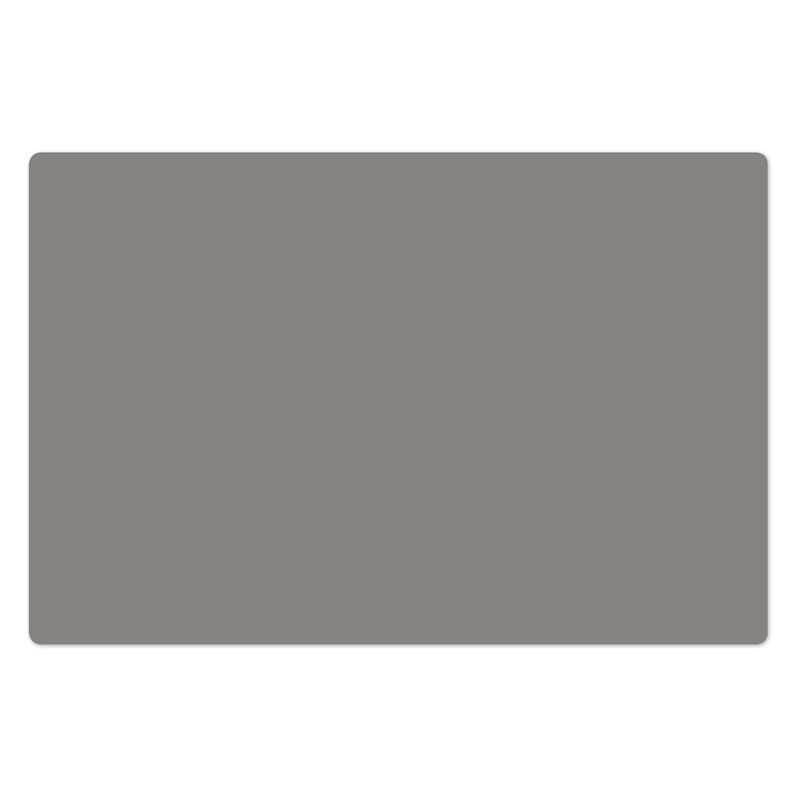 Countertop Protector Mat - Dark Grey, 23.6L x 15.7W