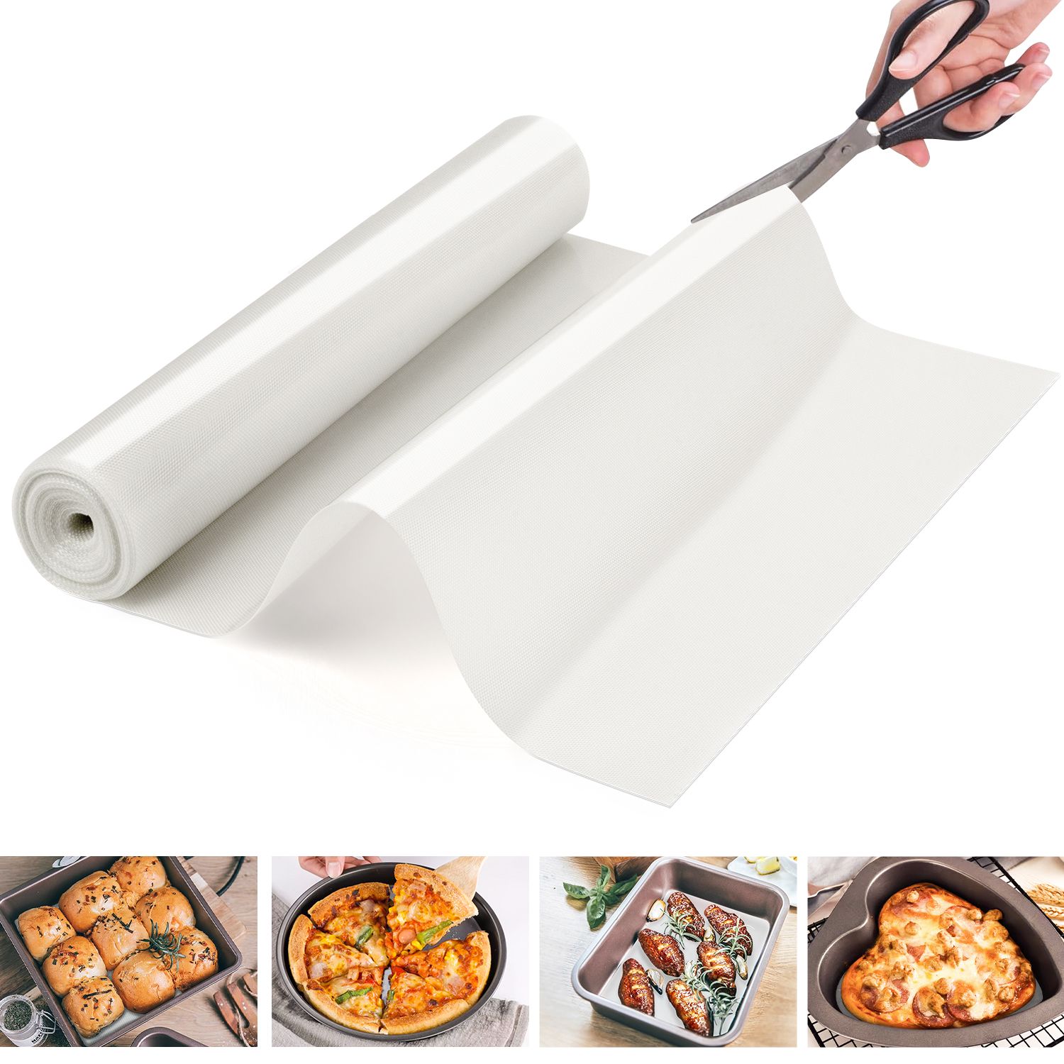 Silicone Baking Mat - White