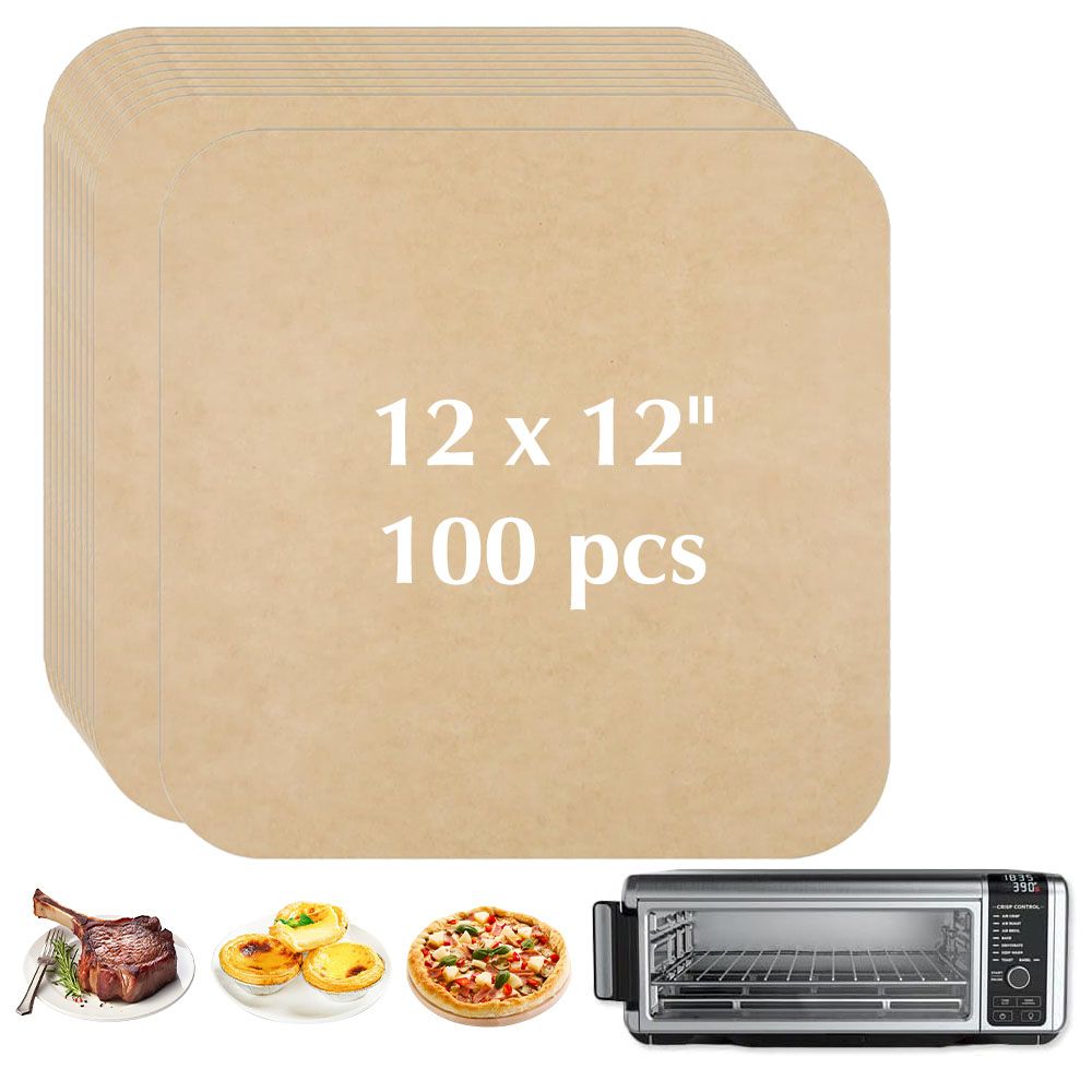 Air Fryer Parchment Paper Liners - 100 Pack
